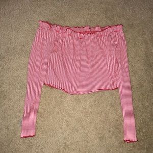 Off the shoulder top